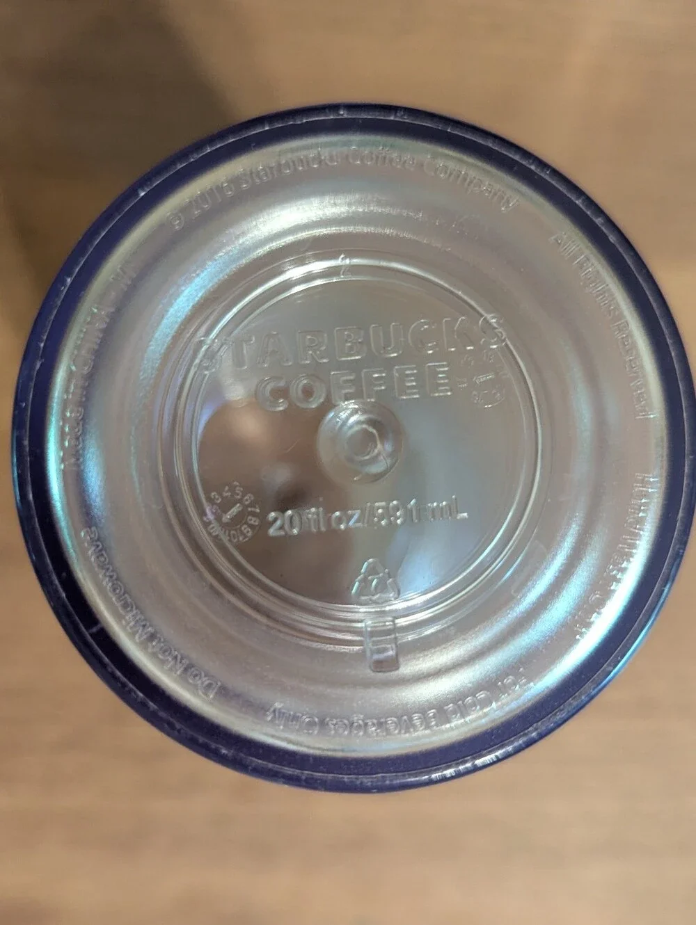 Starbucks Clear Insulated Tumbler 20 Oz.